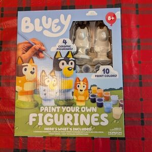 Bluey Paint Your Own Ceramic Figurines Kit